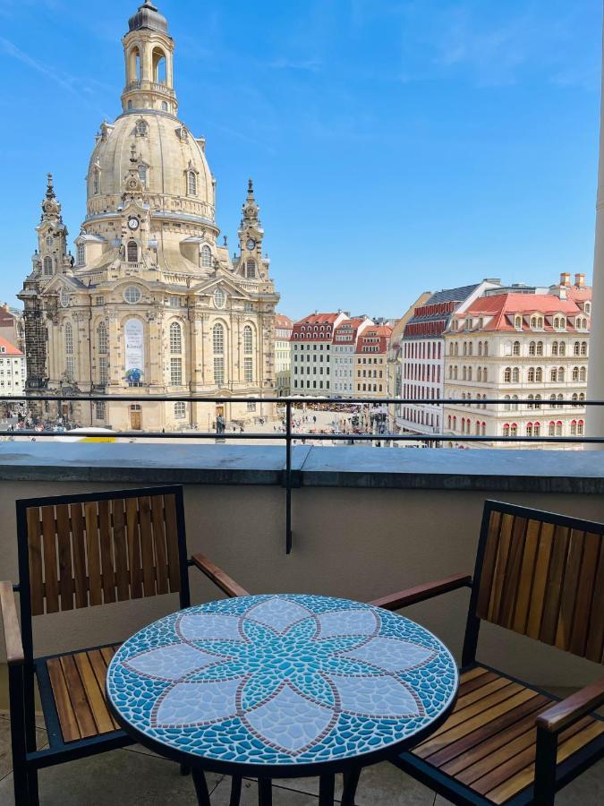 Luxury Home / 3-Raum-Suite An Der Frauenkirche / 6 Drezda Kültér fotó